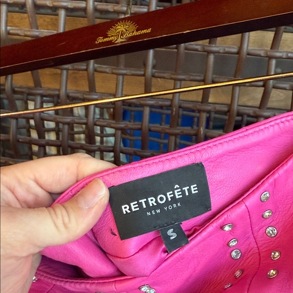 Retrofête Vesta Embellished Leather Dress - Picture 9 of 12